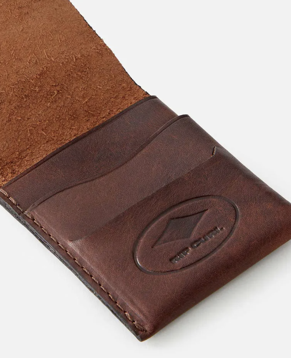 Tarjetero Rip Curl Cuero - Brown