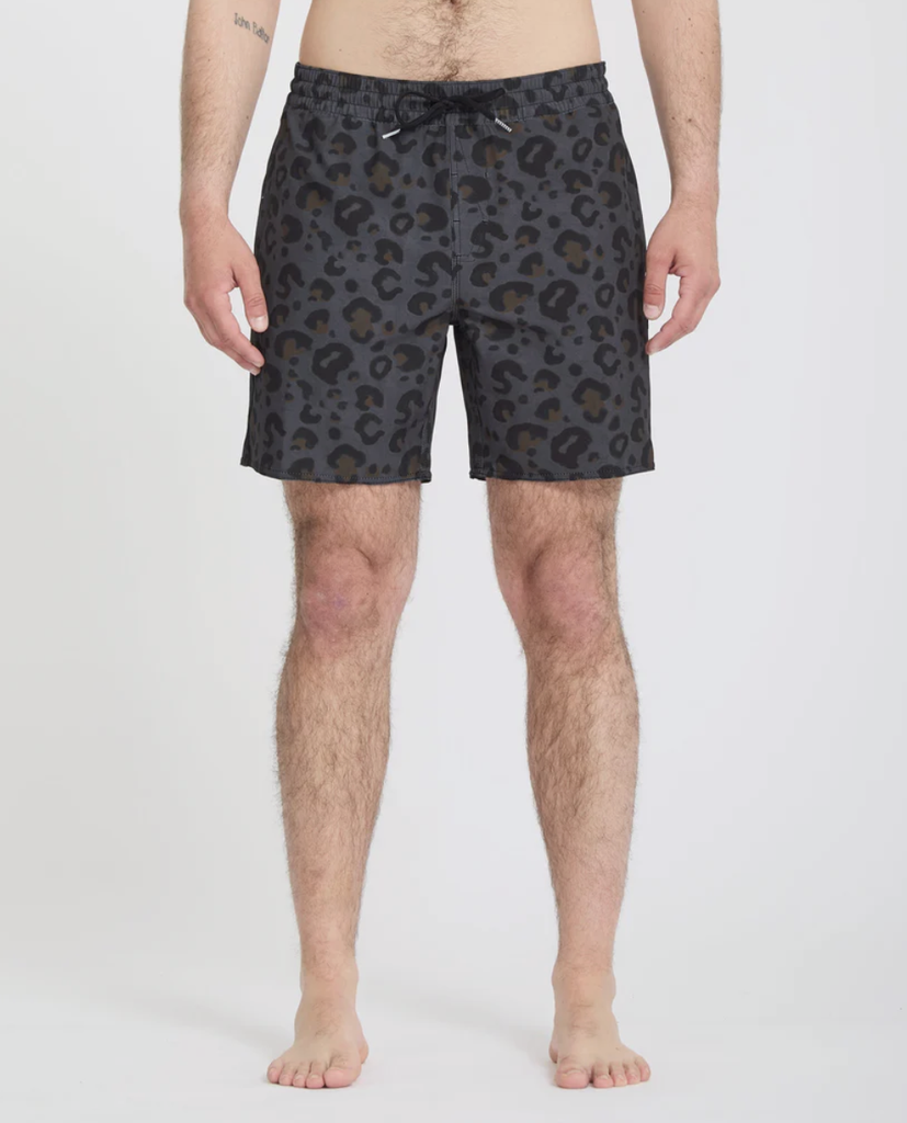 Bañador Volcom Melange Trunk 17" - Asphalt Black