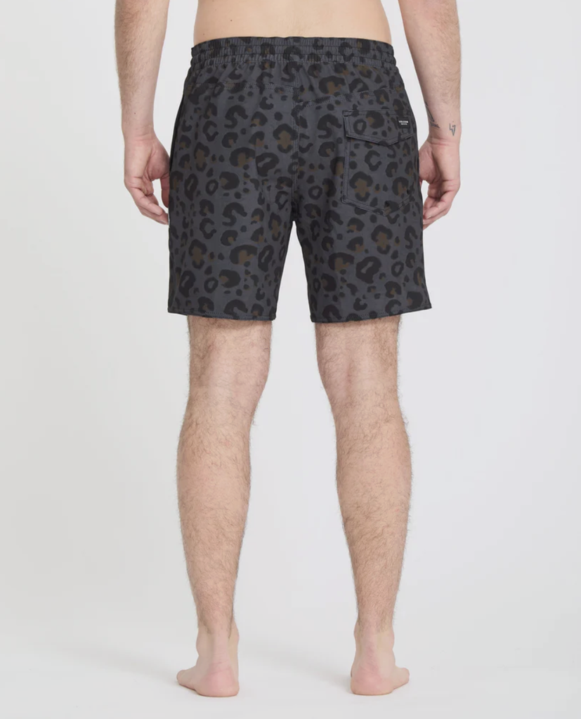 Bañador Volcom Melange Trunk 17" - Asphalt Black