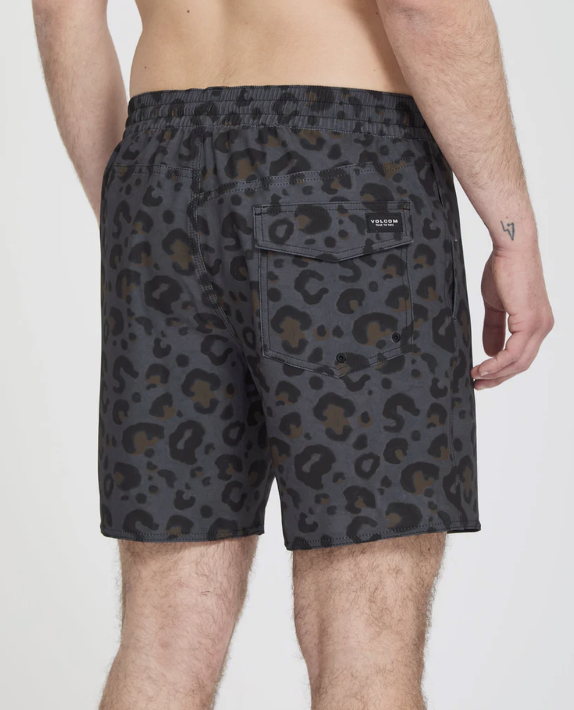 Bañador Volcom Melange Trunk 17" - Asphalt Black