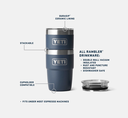 Vaso Apilable Yeti Rambler 8 oz (236 ml) - Ridgeline