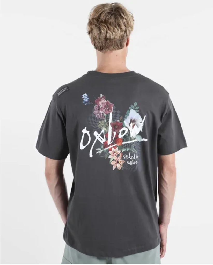 Camiseta Oxbow Hellflo - Caviar
