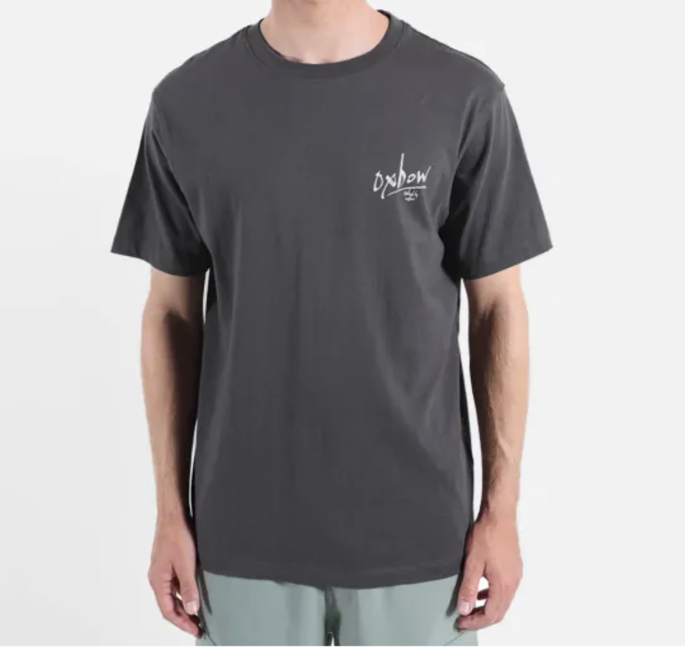 Camiseta Oxbow Hellflo - Caviar