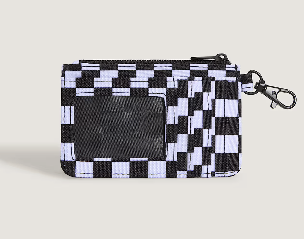 Cartera Vans Off The Wall Con Cremallera - Black/White