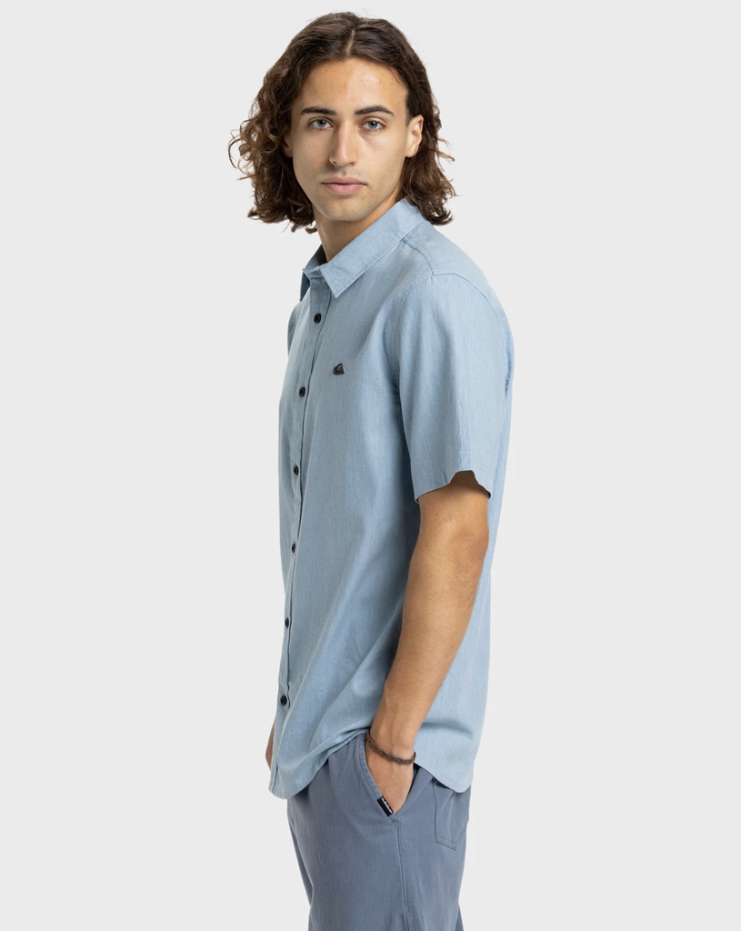 Camisa Quiksilver Mw Premium Stretch - Ashley Blue (bhl0)