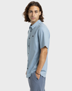 Camisa Quiksilver Mw Premium Stretch - Ashley Blue (bhl0)