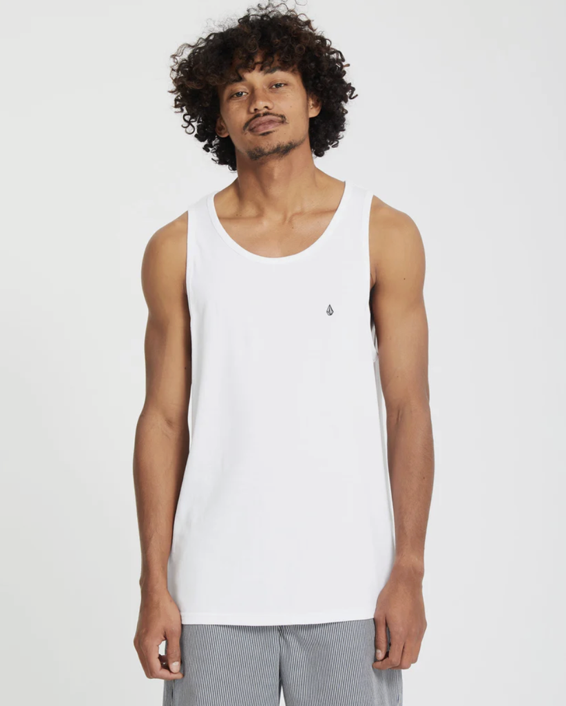 Camiseta Sin Mangas Volcom Stone Blanks - White