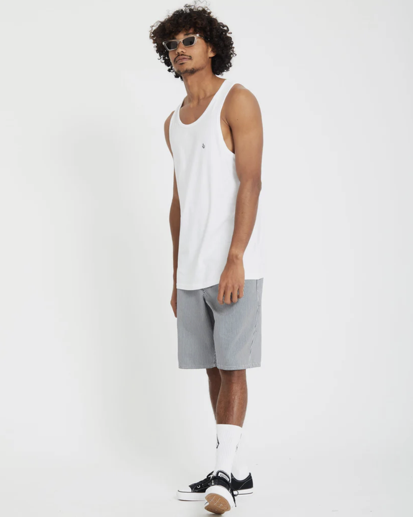 Camiseta Sin Mangas Volcom Stone Blanks - White