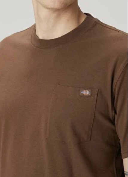 Camiseta Dickies con Bolsillo Luray - Brown