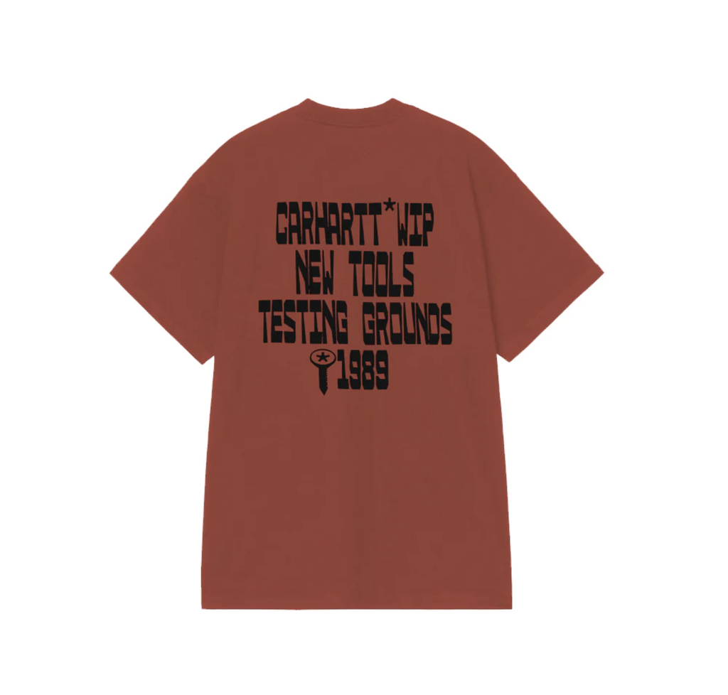 Camiseta Carhartt WIP Blocks - Oxide Red