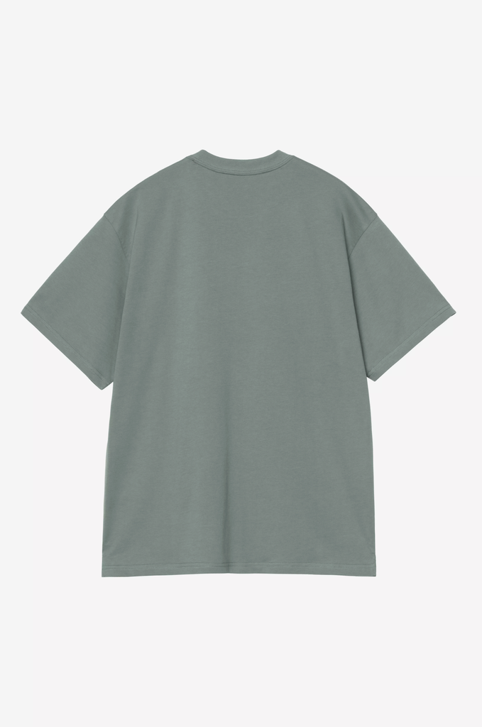 Camiseta Carhartt WIP Madison - Velvet Green/White