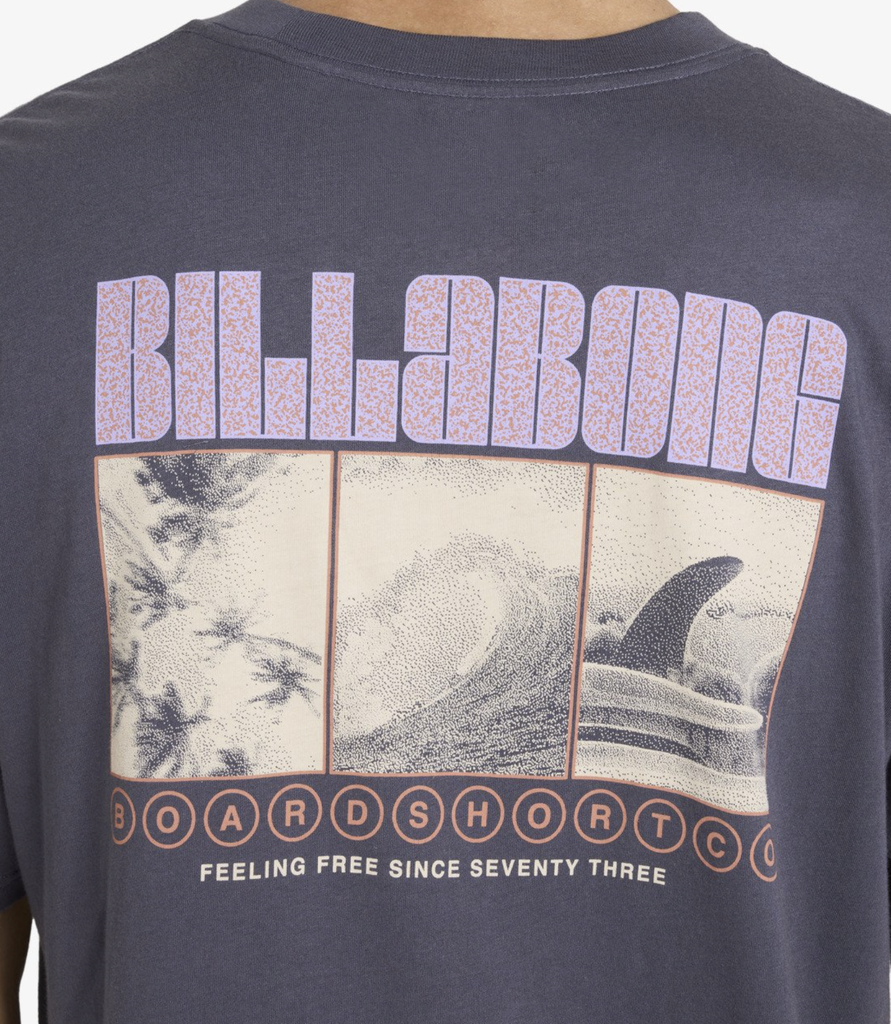 Camiseta Billabong Broadsheet Premium - Graystone