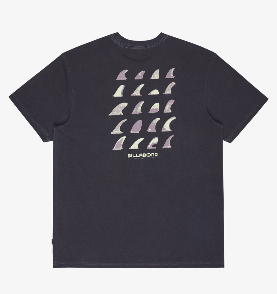 Camiseta Manga Corta Billabong Choices Premium Graystone