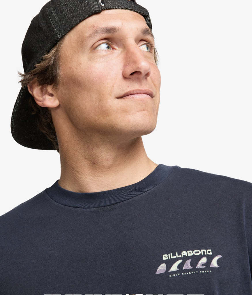 Camiseta Manga Corta Billabong Choices Premium Graystone