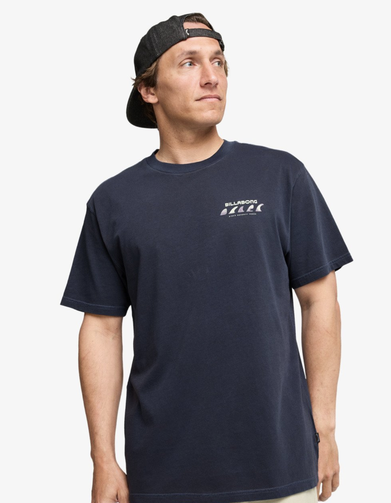 Camiseta Manga Corta Billabong Choices Premium Graystone