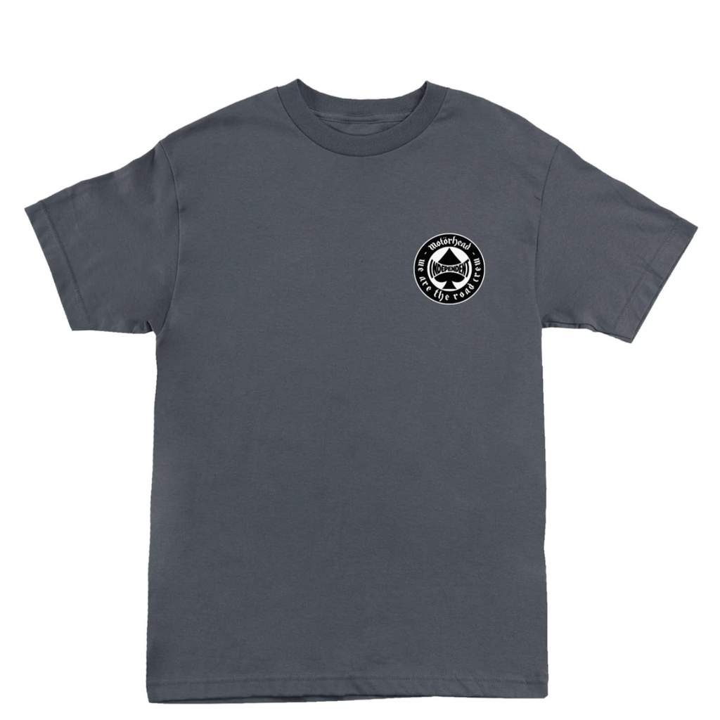 Camiseta Independent Motorhead Spade - Charcoal