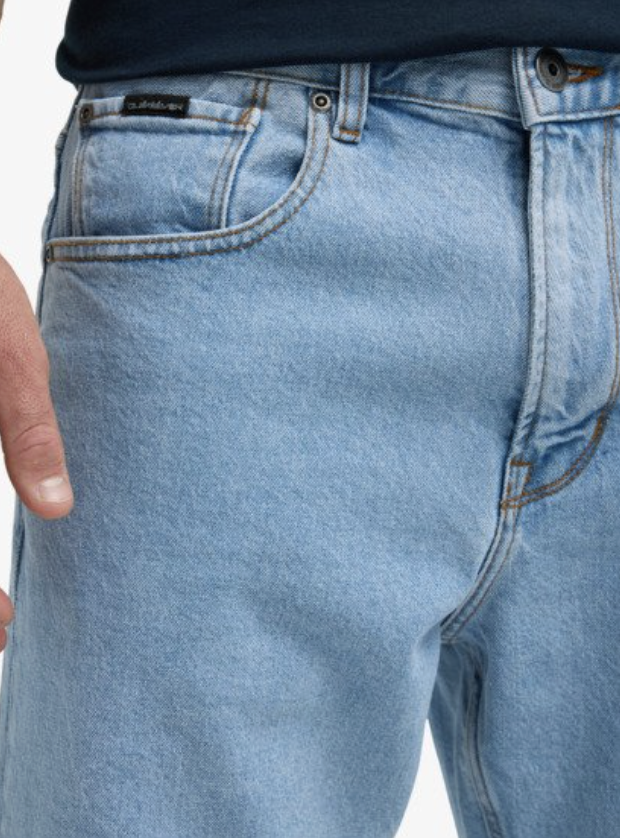 Pantalón Corto Quiksilver Regular - Indigo Light (bfbw)