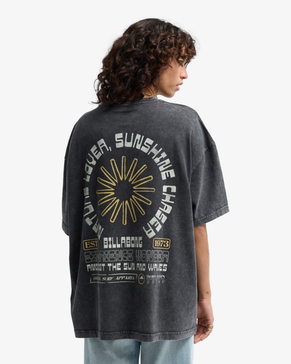 Camiseta Billabong Sunshine Chaser - Off Black