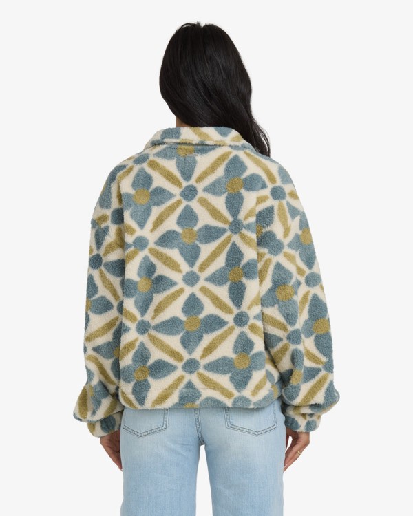 Polar Billabong All The Time Sherpa - Mineral Blue