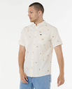Camisa Rip Curl Skelly Breach - Off White