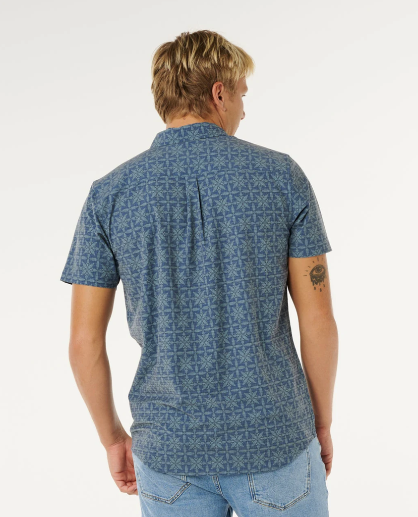 Camisa Rip Curl Sessions Aerotech - Blue Lagoon