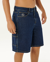 Pantalón Corto Vaquero Rip Curl Nu Dose 22" - True Indigo