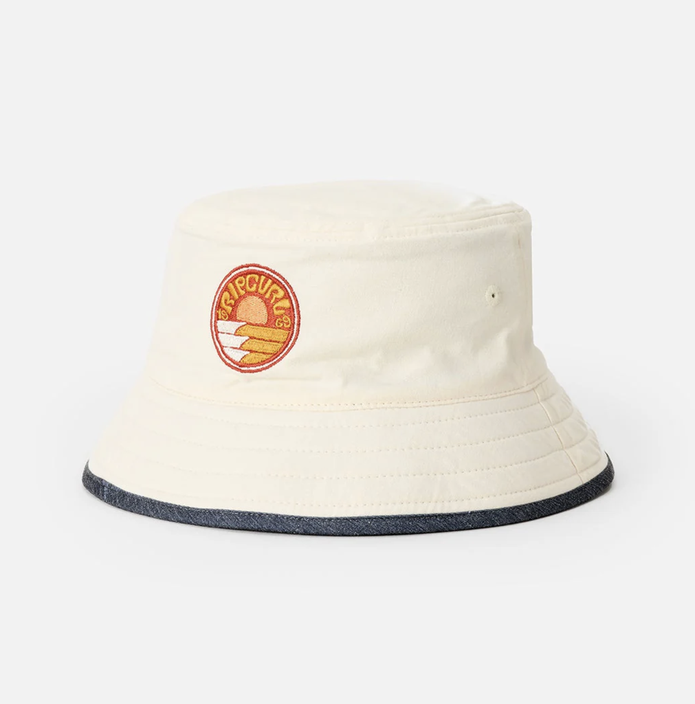 Gorro Rip Curl Pacific Rinse Revo Bucket - Washed Black/Cream