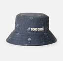 Gorro Rip Curl Pacific Rinse Revo Bucket - Washed Black/Cream