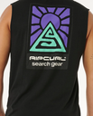 Camiseta sin Mangas Rip Curl Search Dawn Muscle - Black