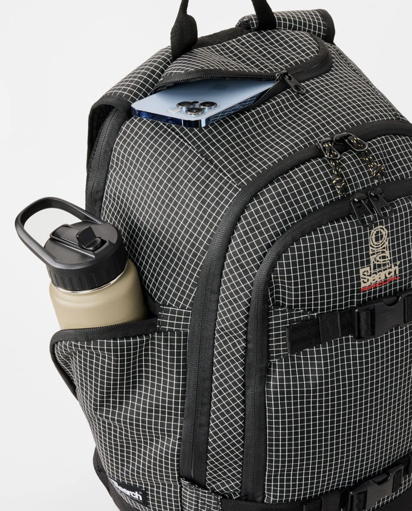 Mochila Rip Curl Posse 33L Ripstop - Black/White