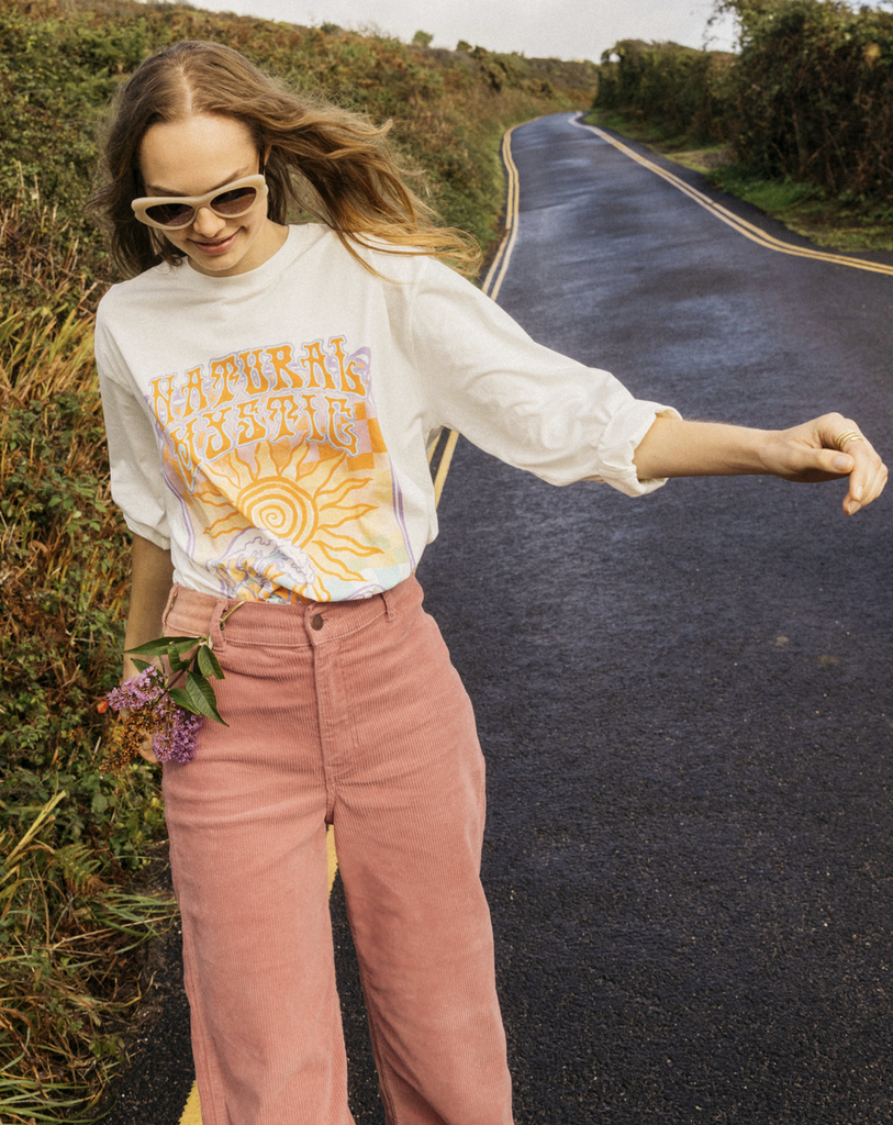 Camiseta de Manga Larga Billabong Long Mystic - Salt Crystal