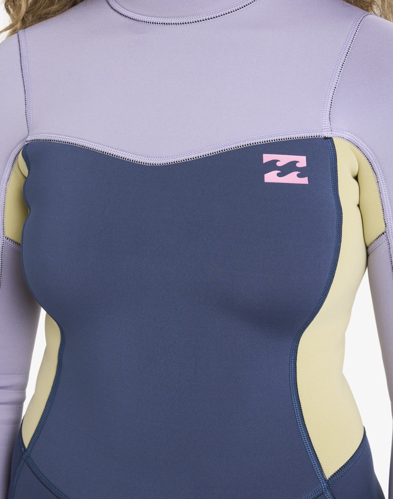 Traje de Surf Billabong 3/2mm Synergy - Stormy Blue (stb)