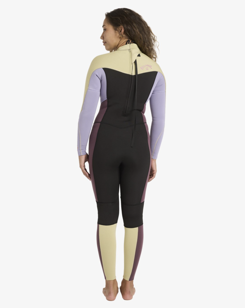 Traje de Surf Billabong 5/4mm Synergy - Grey Violet (gvo)