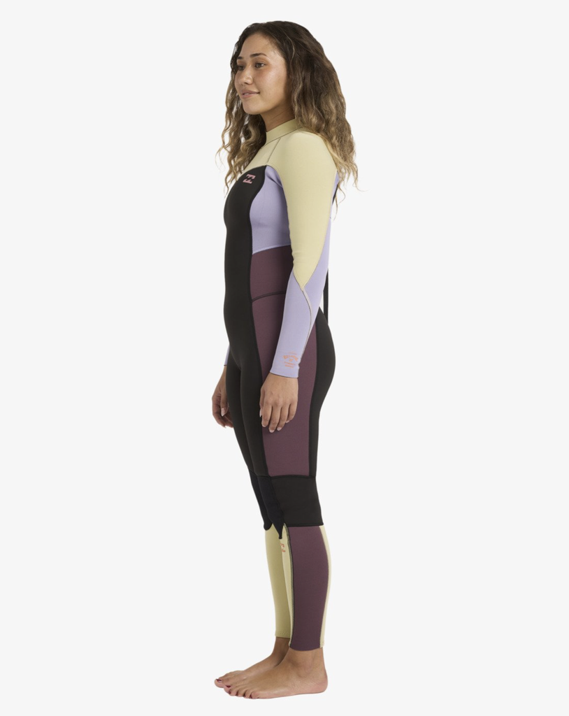 Traje de Surf Billabong 5/4mm Synergy - Grey Violet (gvo)