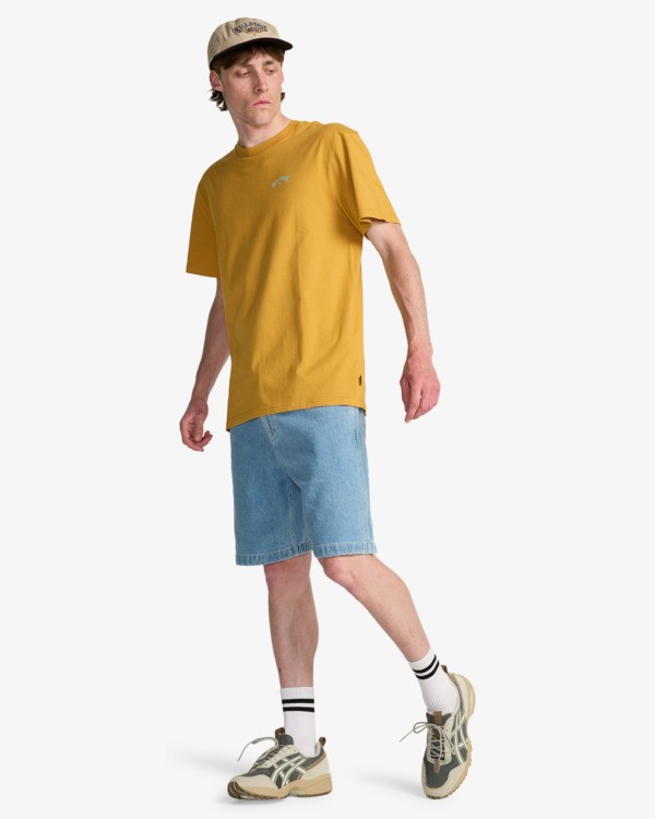 Camiseta Billabong Arch Wave - Honey (ylh0)