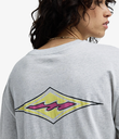 Camiseta Billabong Heritage Baker - Grey Heather (grh)