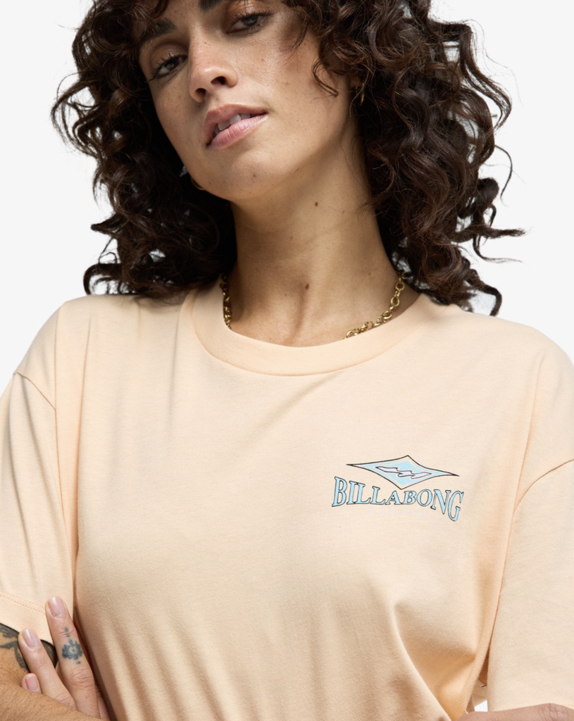 Camiseta Billabong Heritage Baker - Soft Peach (mef0)