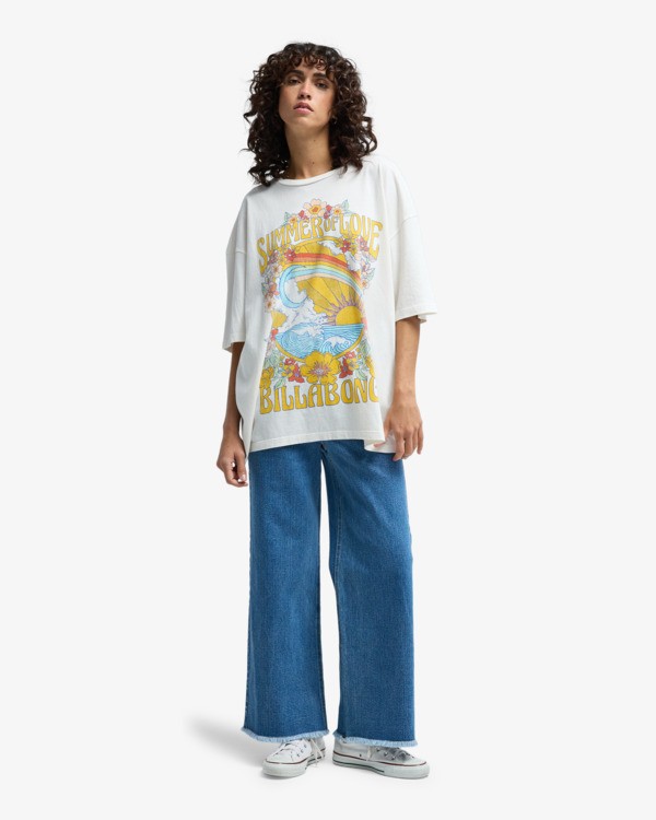 Camiseta Billabong Summer Of Love - Salt Crystal (scs)