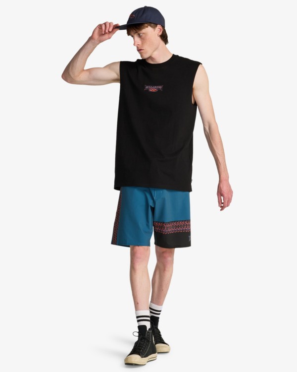 Camiseta sin Mangas Billabong Since 73 Burleigh - Black (blk)