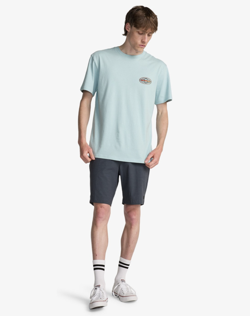 Camiseta Billabong Diamond Vision - Dusty Blue (bfw0)