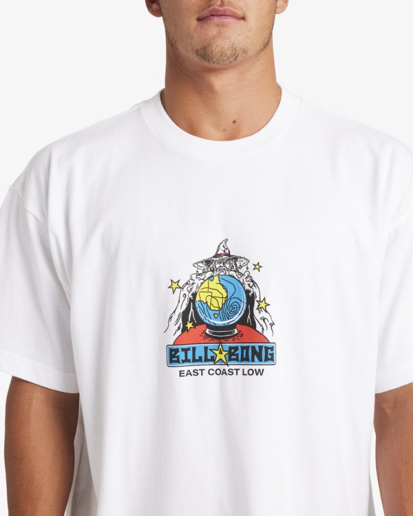 Camiseta Billabong East Coast Low Og - White (wht)