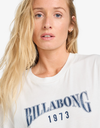 Camiseta Billabong Happy Paths - Salt Crystal (scs)