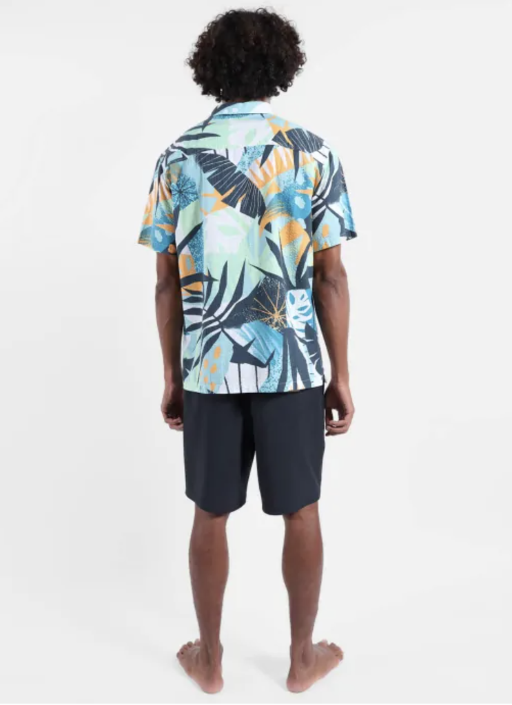 Camisa Manga Corta Oxbow Wipeout - Perfect Sky