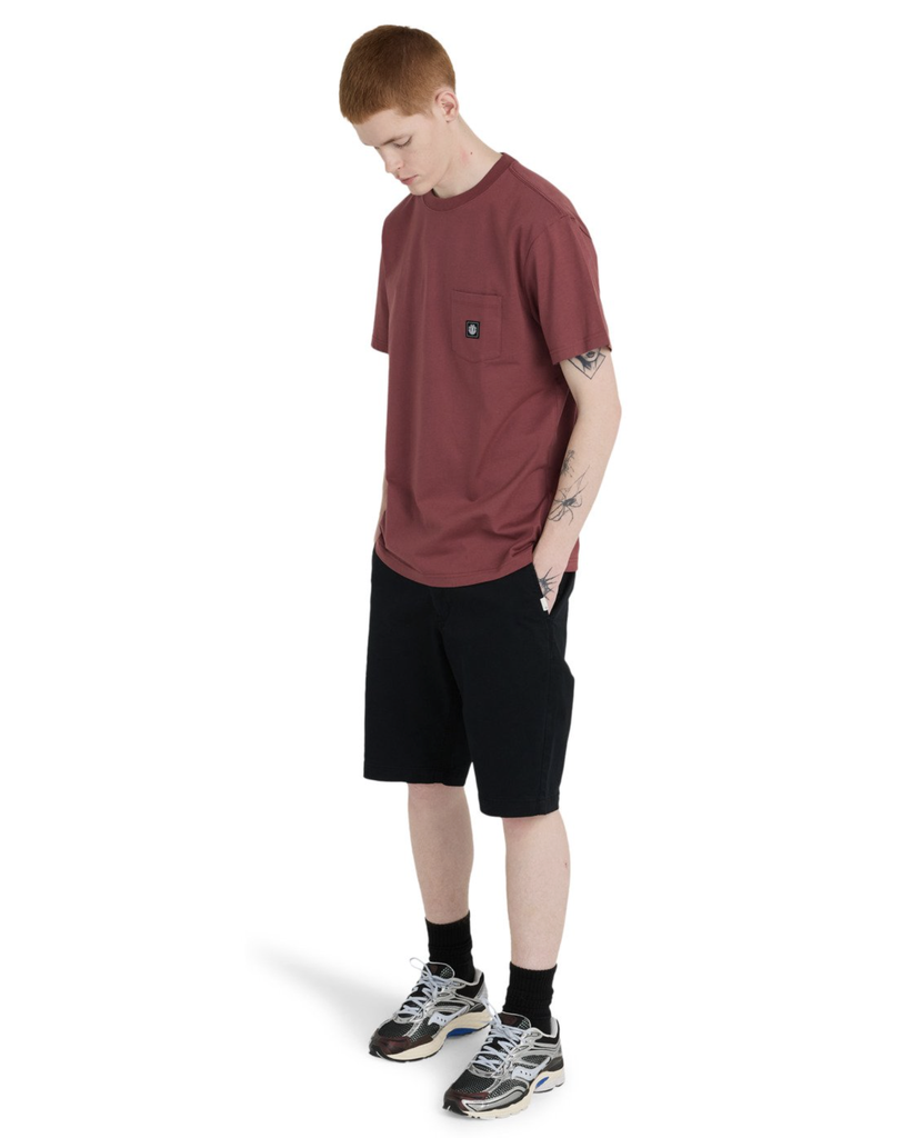 Camiseta Element Icon Label Pocket - Nocturne (ppw0)