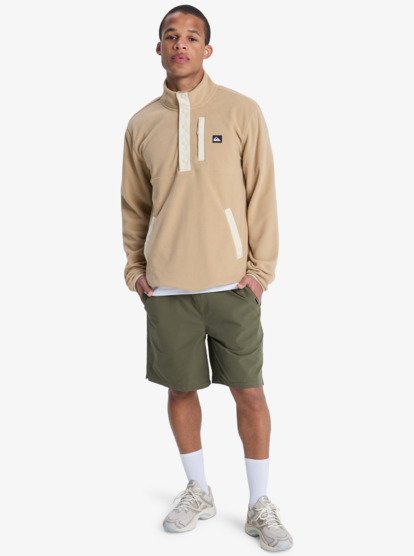 Pantalón Corto Quiksilver Taxer Textured - Grape Leaf (cre0)