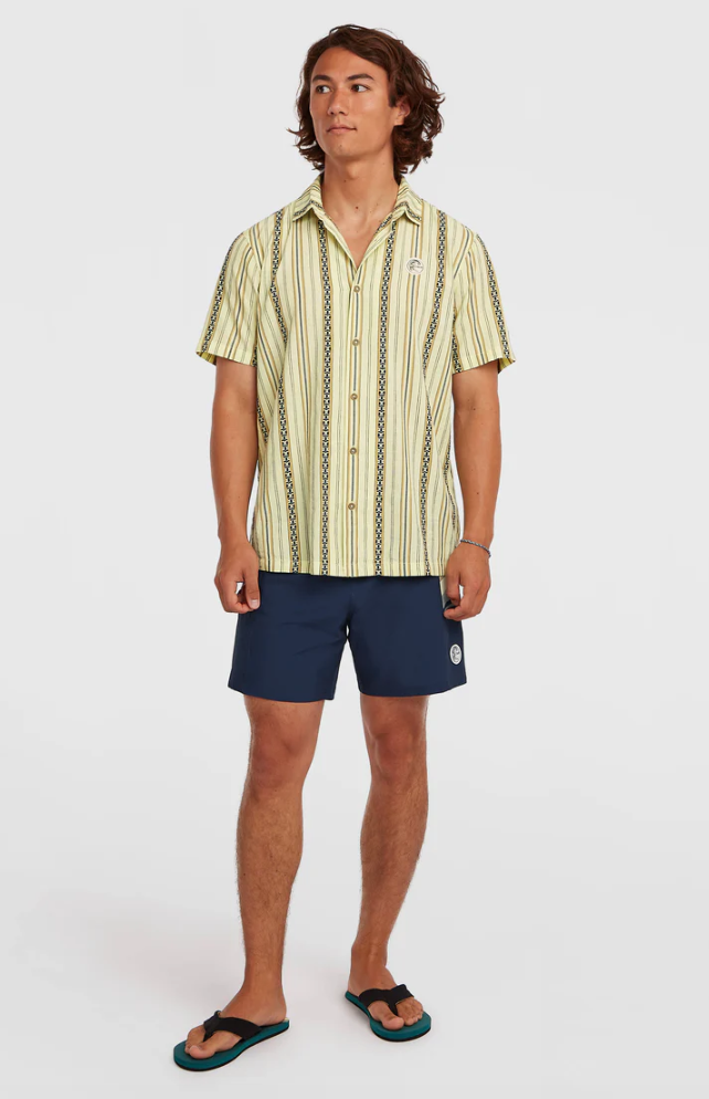 Camisa O'neill O'Riginals Jacquard - Yellow O'riginal Jstripe