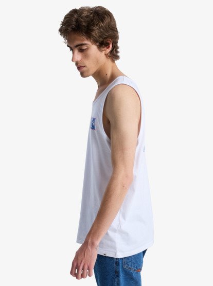 Camiseta Sin Mangas Quiksilver EV Starfish Stamp - White (wbb0)