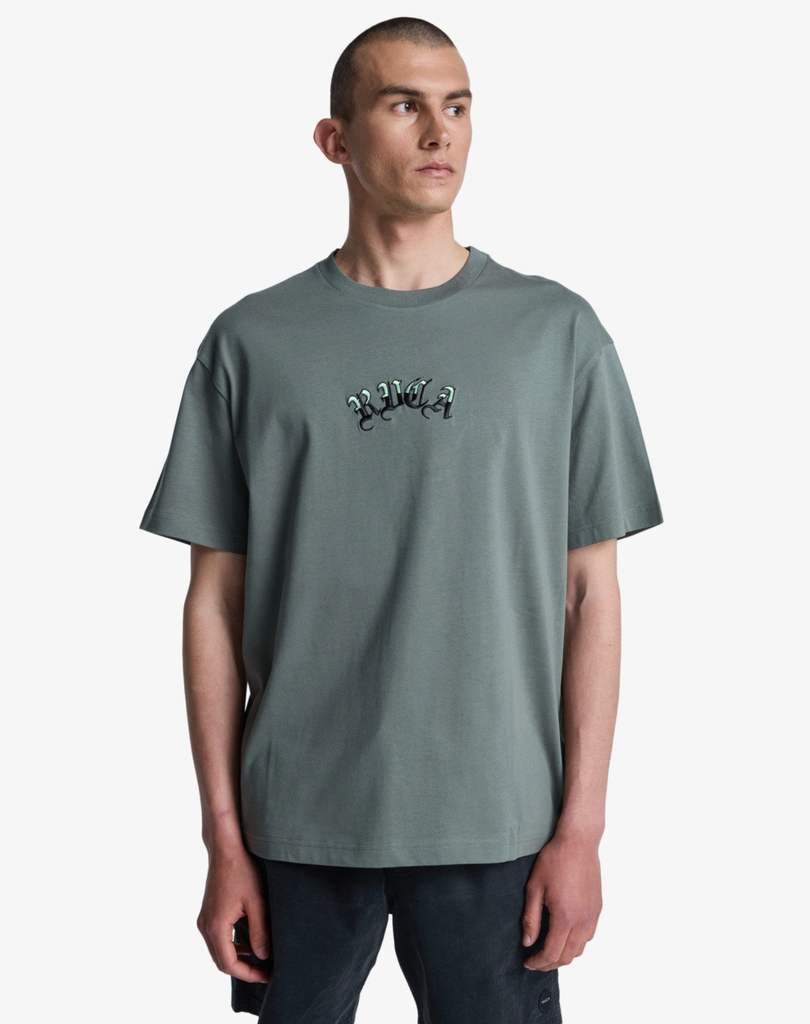 Camiseta Rvca Olde Rvca - Sage Leaf (sle)