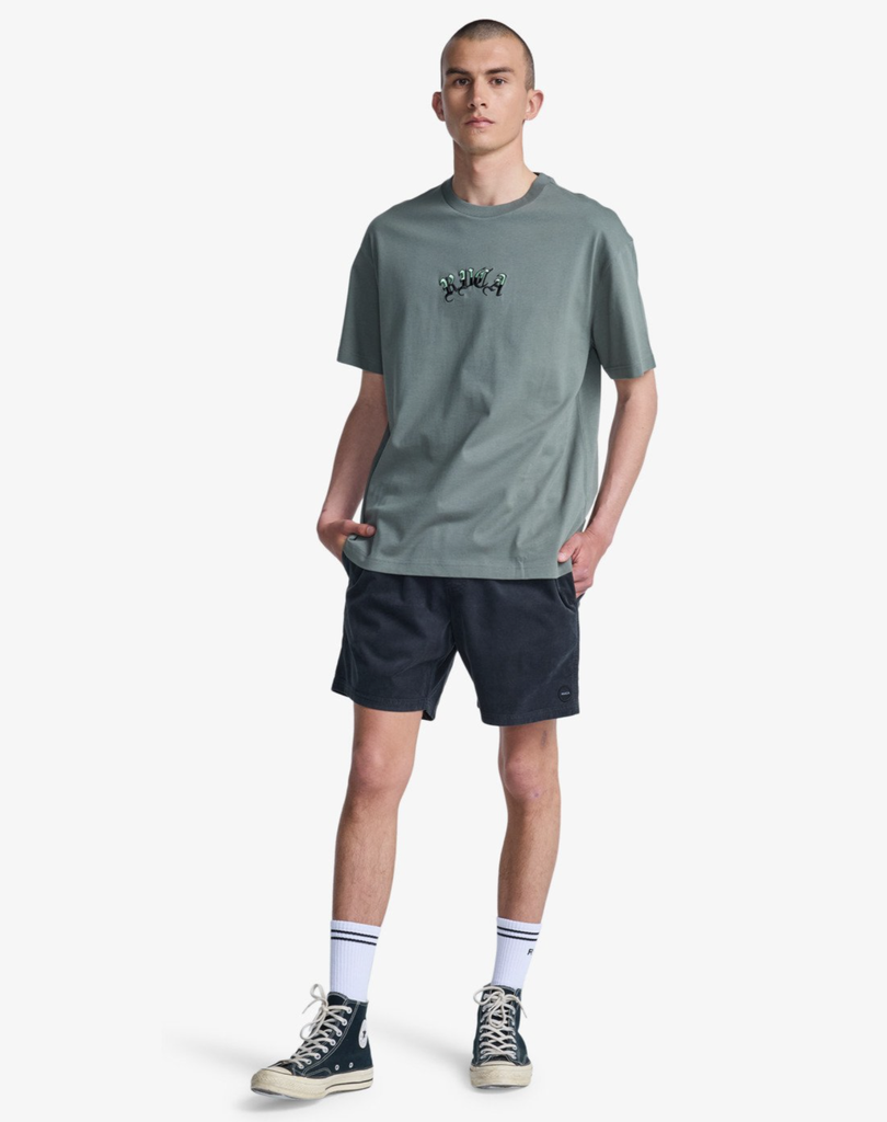 Camiseta Rvca Olde Rvca - Sage Leaf (sle)