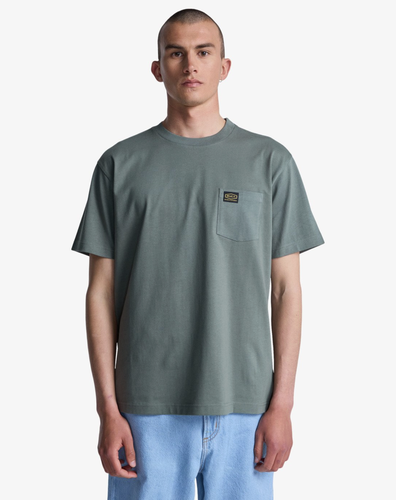 Camiseta Rvca Americana Pocket - Sage Leaf (sle)